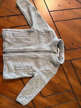 Janie and Jack Heather Gray Zip-Up Sweater 12-18 mos beautiful for fall
